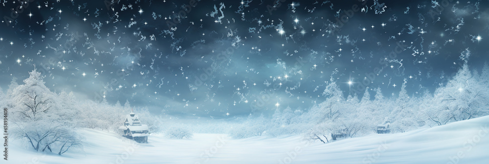 Snowy background a winter wonderland, tranquil scenery, natural beauty, template, banner Snowy background a winter wonderland, tranquil scenery, natural beauty, template, banner