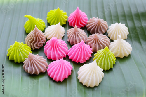 Allure, Colorful Thai sweet dessert