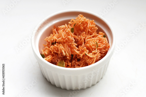 Sweet and sour crispy noodles