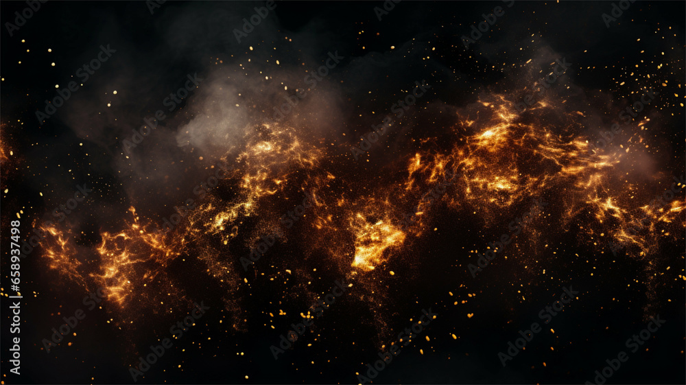 Fototapeta premium explosion of fire