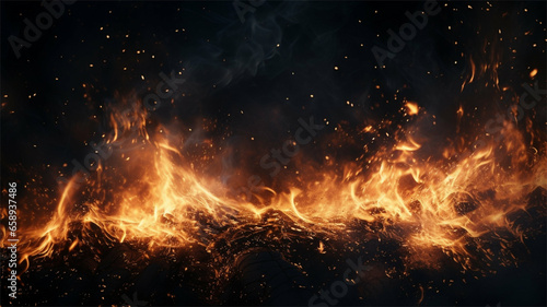 fire in the fire © Ruttinan