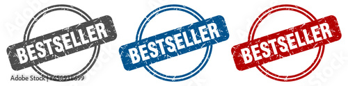 bestseller stamp. bestseller sign. bestseller label set
