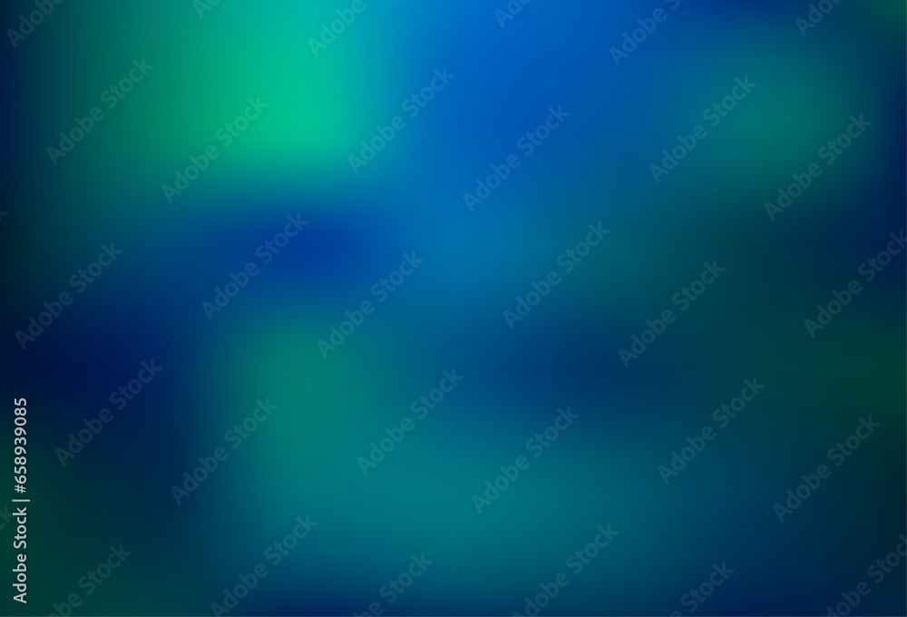 Light BLUE vector modern bokeh pattern.