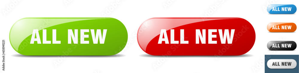 all new button. key. sign. push button set all new button. key. sign. push button set