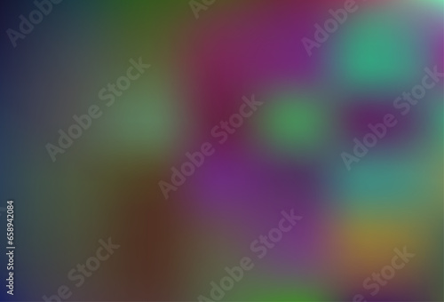 Light Silver, Gray vector bokeh and colorful pattern.