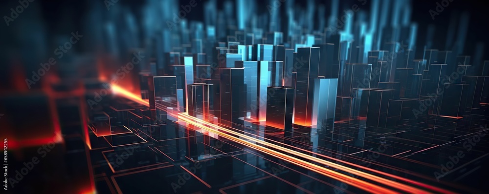 Digital backdrop with applications in technology, neural networks, AI, digital storage, audio and visual formats, scientific research, education, etc. Digital backdrop with applications in technology, neural networks, AI, digital storage, audio and visual formats, scientific research, education, etc.