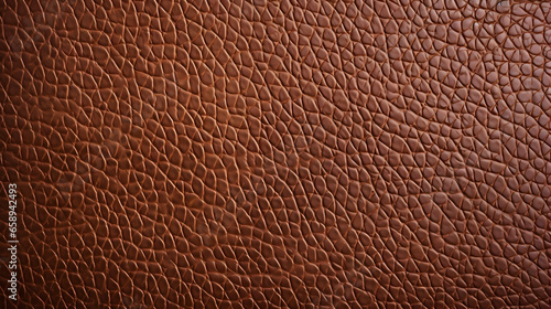 Background texture of brown natural leather grain.