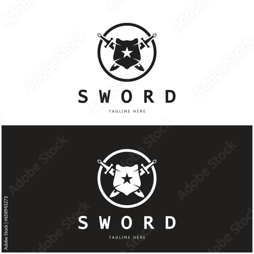 Free Download Sword with wings and king vector image - GFXLoad