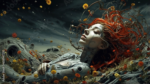 Dreamworld Female Ghost Nature