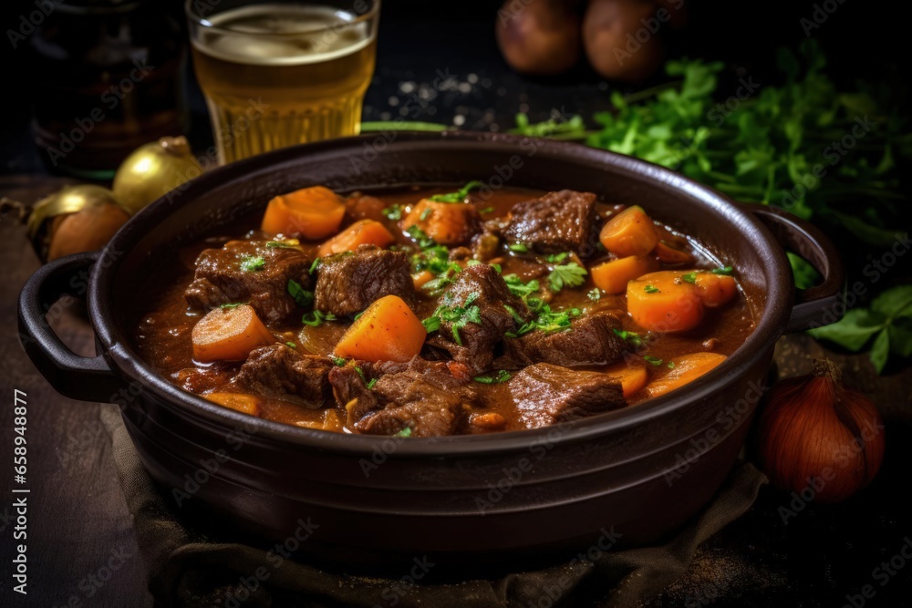 delicious rich beef stew comfort food