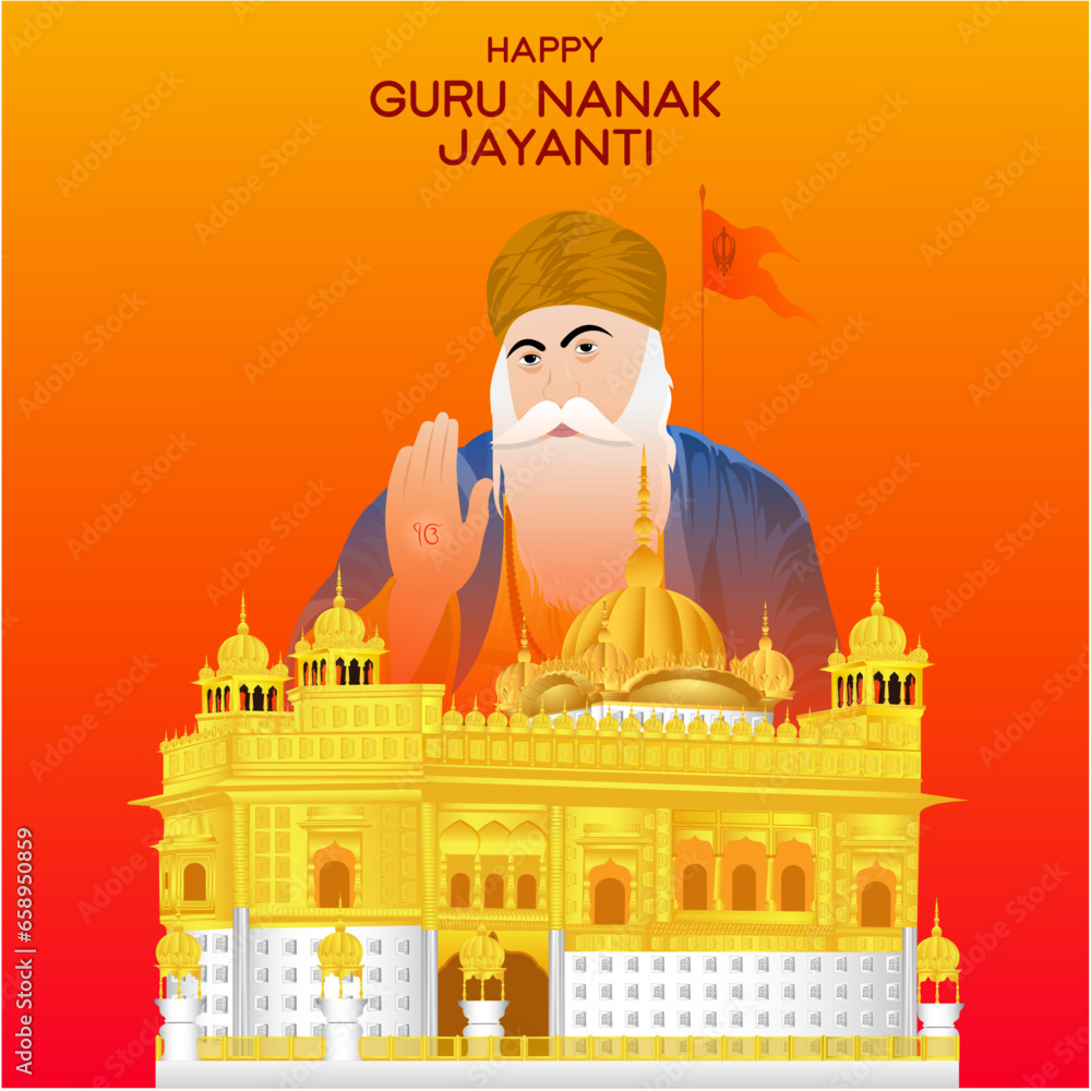 Guru Nanak Jayanti Creative Design
