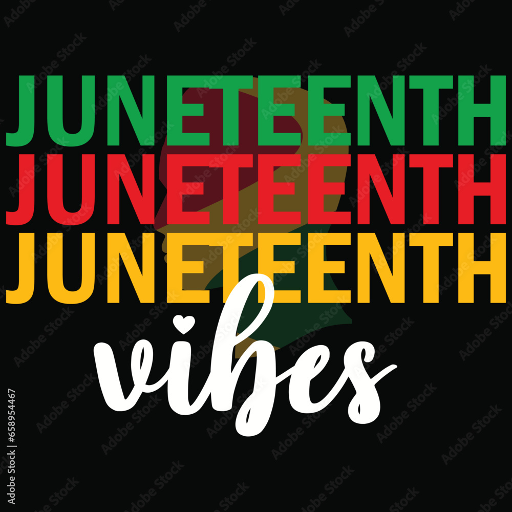 Fototapeta premium juneteenth vibes