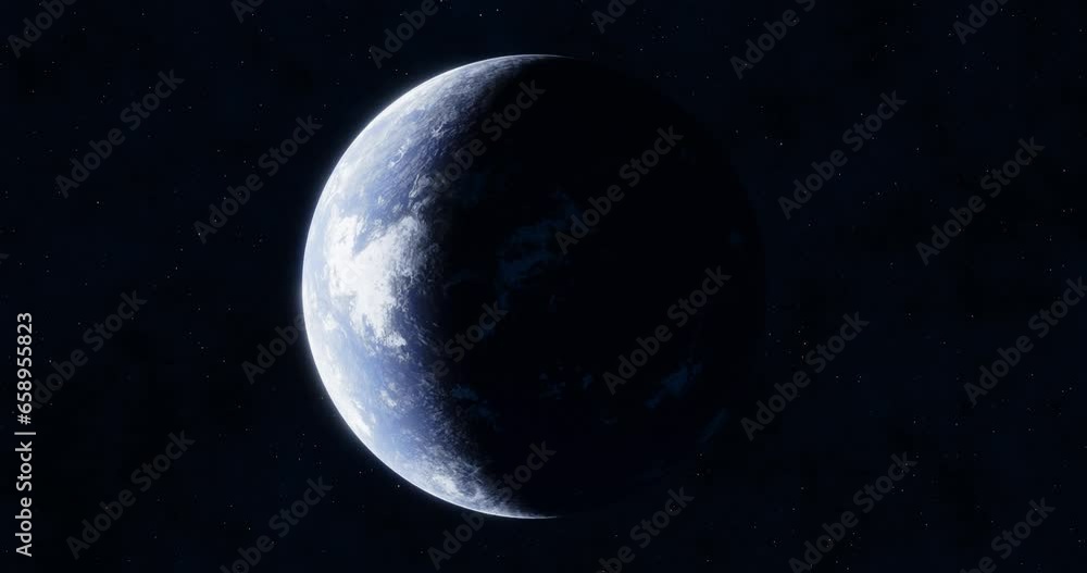 Light Slowly Unveils an Exoplanet With Frozen Continents and Blue Oceans Light Slowly Unveils an Exoplanet With Frozen Continents and Blue Oceans