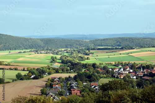 Blick auf das Umland von Bad Zwesten