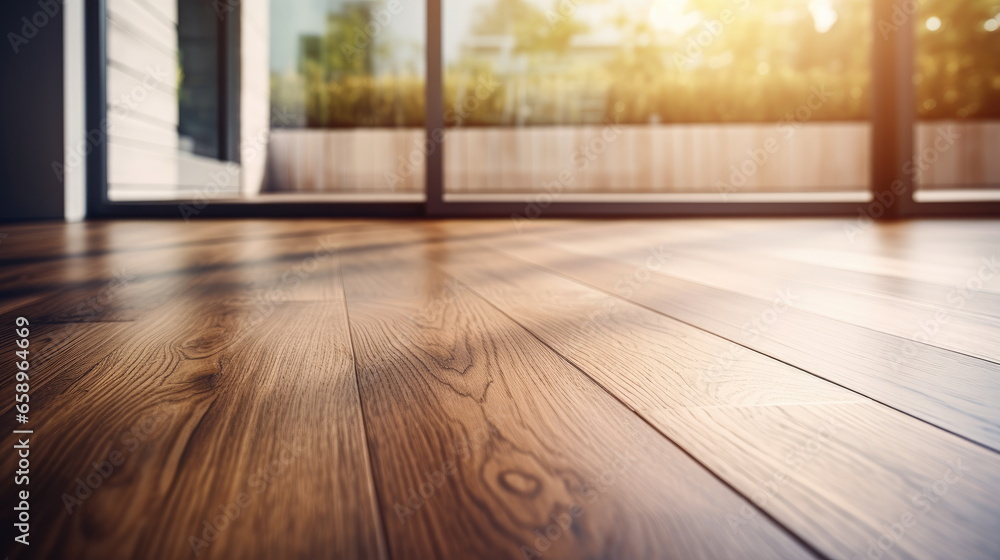 Obraz premium Laminate flooring, close-up