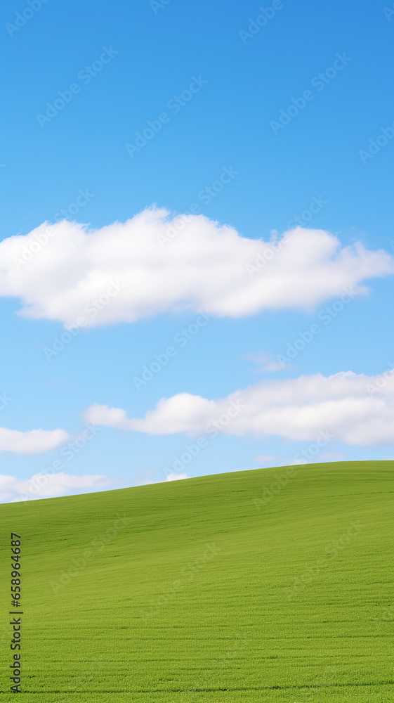 Obraz premium AI Outdoor natural landscape wallpaper