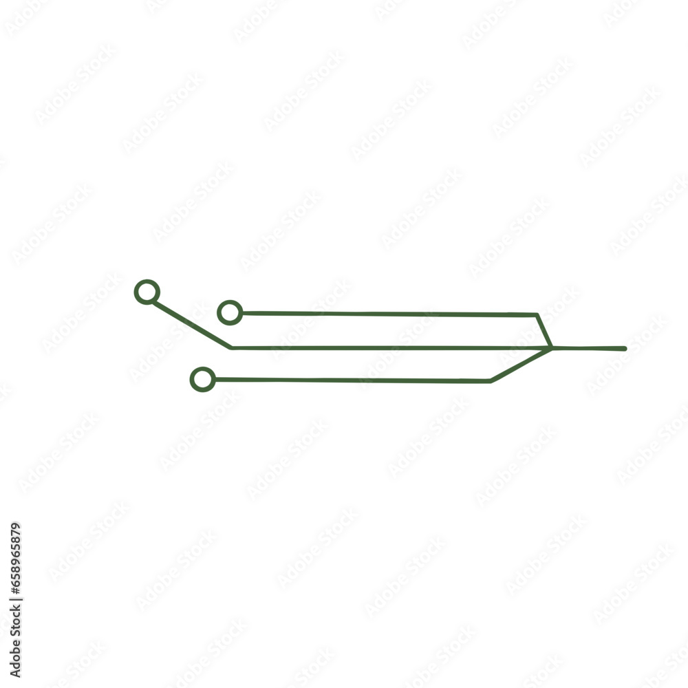 Ai Technology Line Futuristic Digital Data Network Abstract Ai Technology Line Futuristic Digital Data Network Abstract