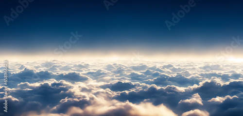 Clouds in the sky Troposphere Mesosphere Ionosphere Exosphere Levels of height above airplanes Sky Atmosphere Stratosphere photo