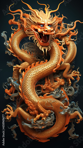 Zodiac Dragon of the Twelve China