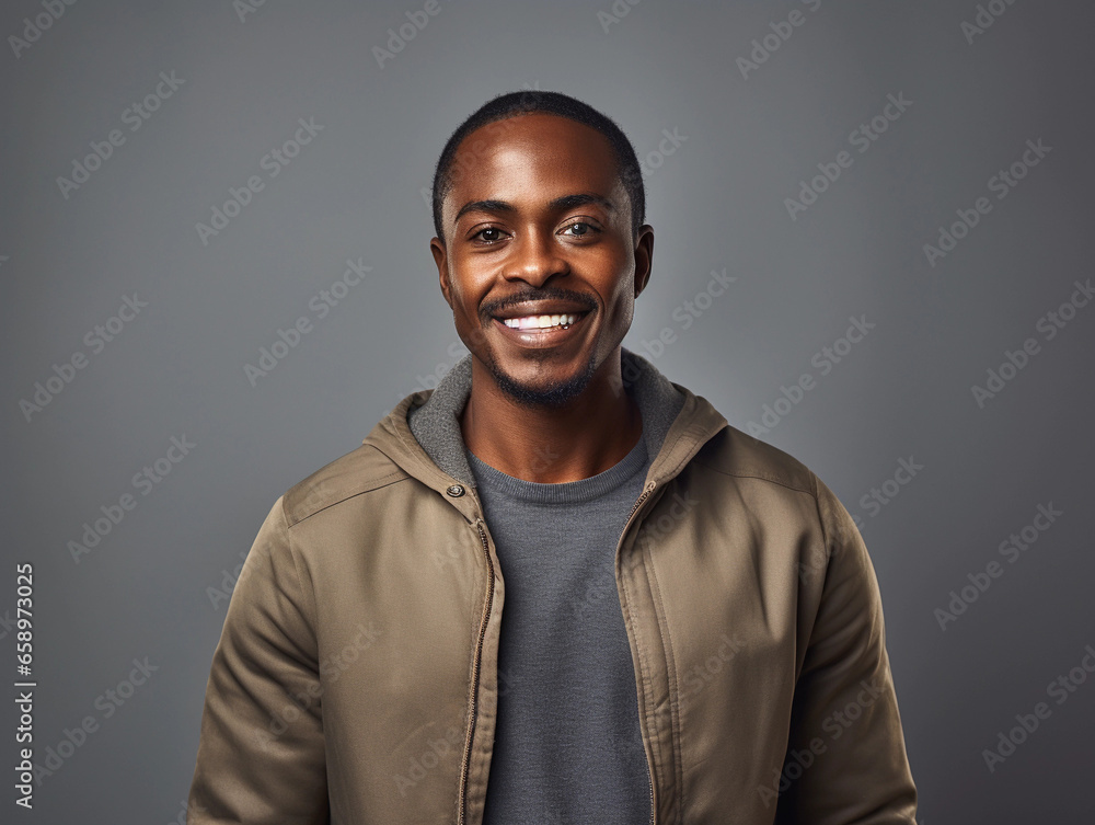 smiling black man smiling black man