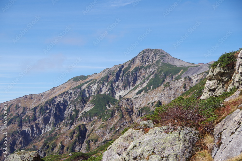 登山の景色