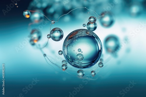 molecules in abstract space. Science and medical background