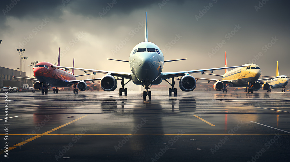 Fototapeta premium Airlines