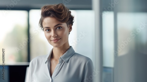 portrait of a successful businesswoman