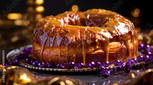 baked King Cake Generative AI