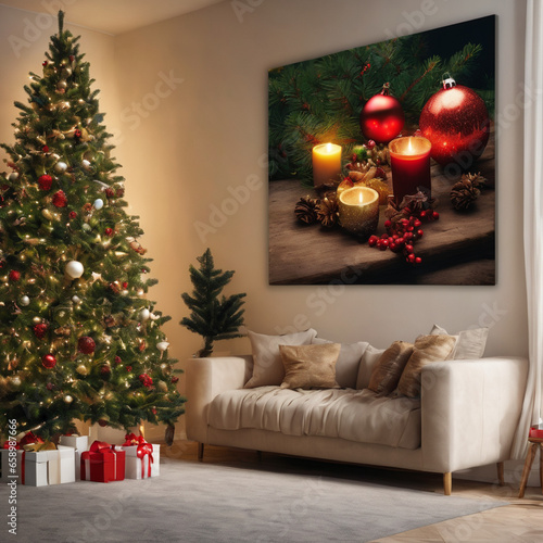 Christmas wall art