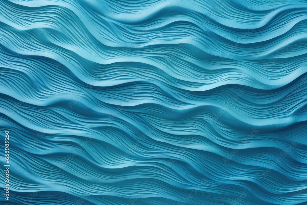 abstract blue background with smooth lines and waves, computer generated illustration, Blue background texture, wavy sea color pattern, AI Generated abstract blue background with smooth lines and waves, computer generated illustration, Blue background texture, wavy sea color pattern, AI Generated