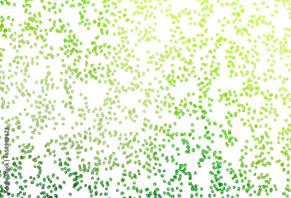 Light Green vector backdrop with dots. Light Green vector backdrop with dots.