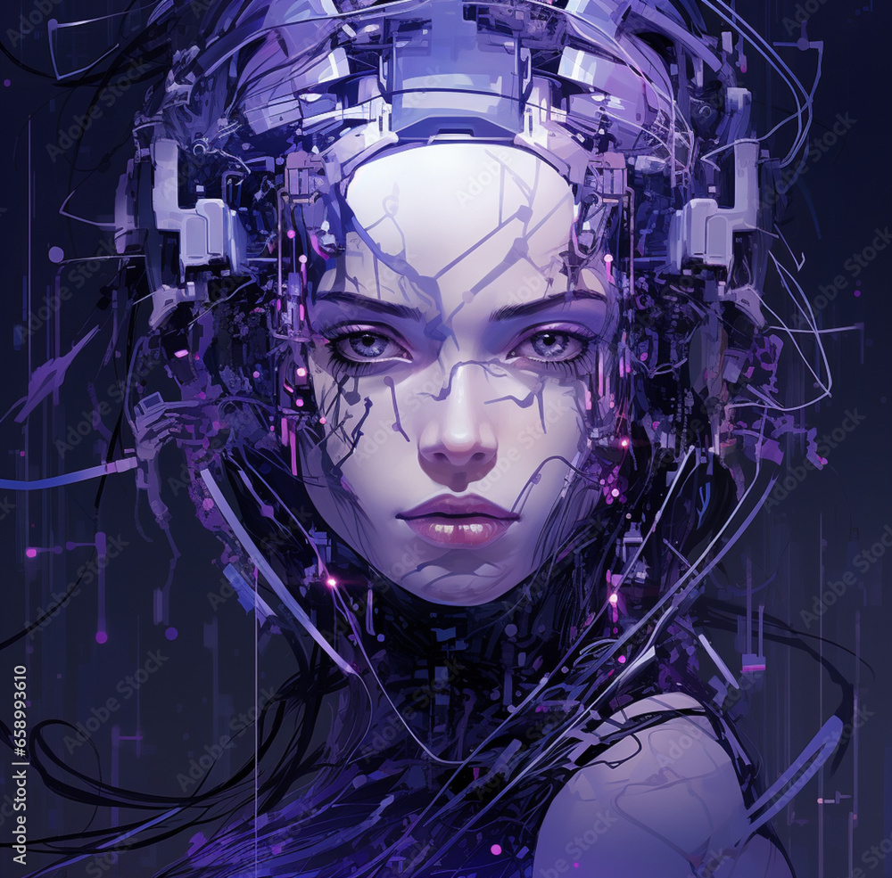 artificial intelligence business technology tech ai female robot artificial intelligence business technology tech ai female robot