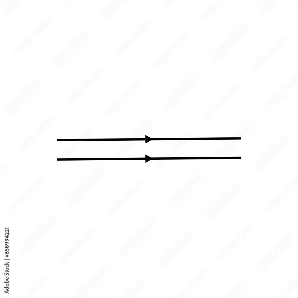 two black parallel lines in a small box two black parallel lines in a small box