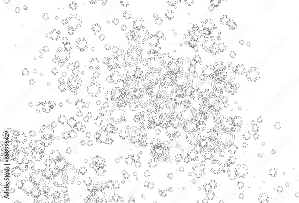 Light Silver, Gray vector layout with circle shapes. Light Silver, Gray vector layout with circle shapes.
