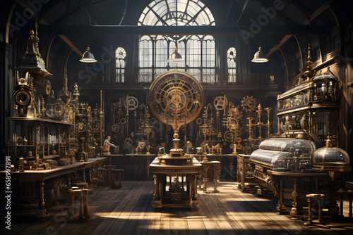 Fotografia a working space of an alchemist