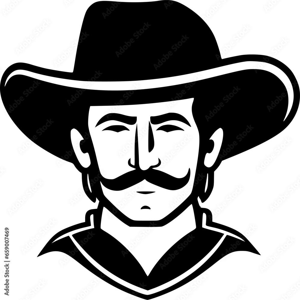 Western - High Quality Vector Logo - Vector illustration ideal for T-shirt graphic Western - High Quality Vector Logo - Vector illustration ideal for T-shirt graphic