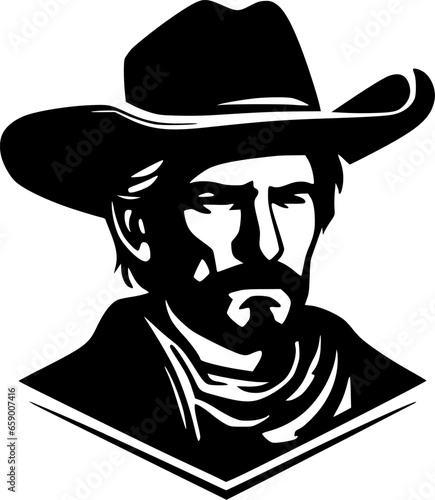 Western - High Quality Vector Logo - Vector illustration ideal for T-shirt graphic