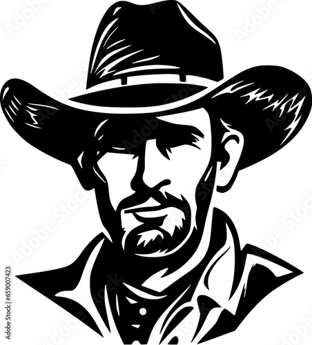 Western - High Quality Vector Logo - Vector illustration ideal for T-shirt graphic
