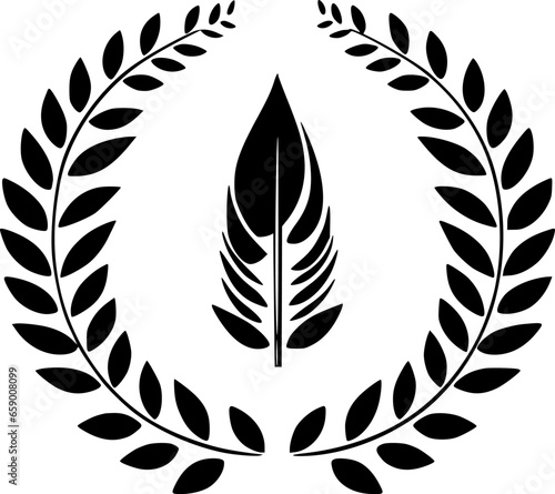 Boho | Minimalist and Simple Silhouette - Vector illustration