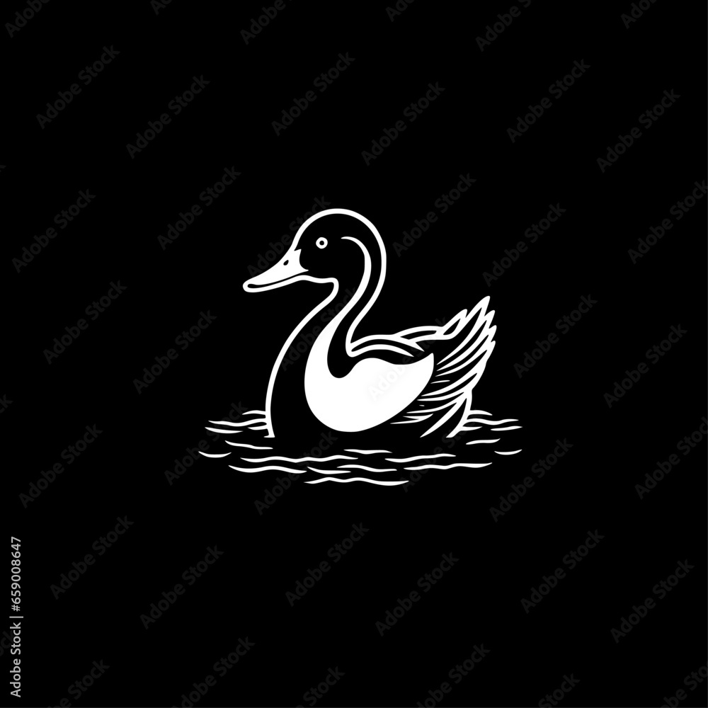 Duck | Minimalist and Simple Silhouette - Vector illustration Duck | Minimalist and Simple Silhouette - Vector illustration