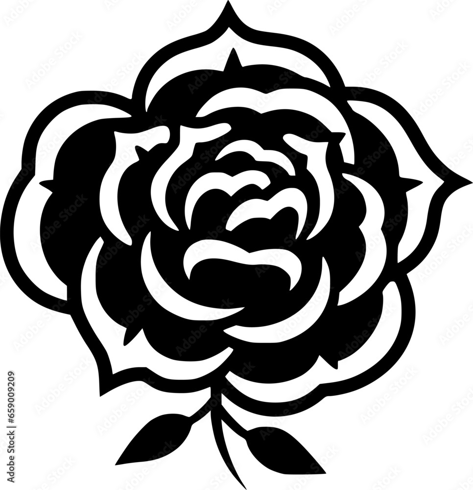 Flower | Minimalist and Simple Silhouette - Vector illustration Flower | Minimalist and Simple Silhouette - Vector illustration