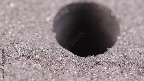 Charcoal water purification filters rotate