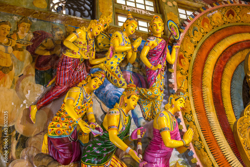 Photography Gangaramaya Buddhist Temple in Colombo