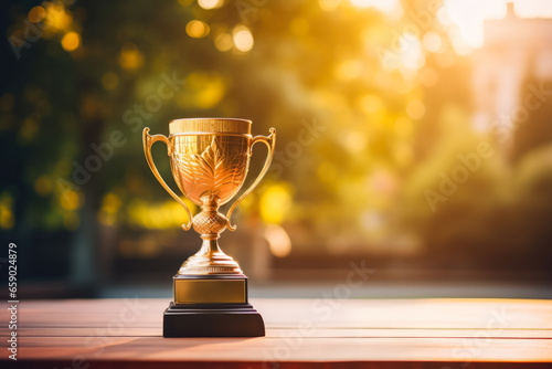 Golden Trophy Cup Winner in Education Awards: Congratulations on University Success! 