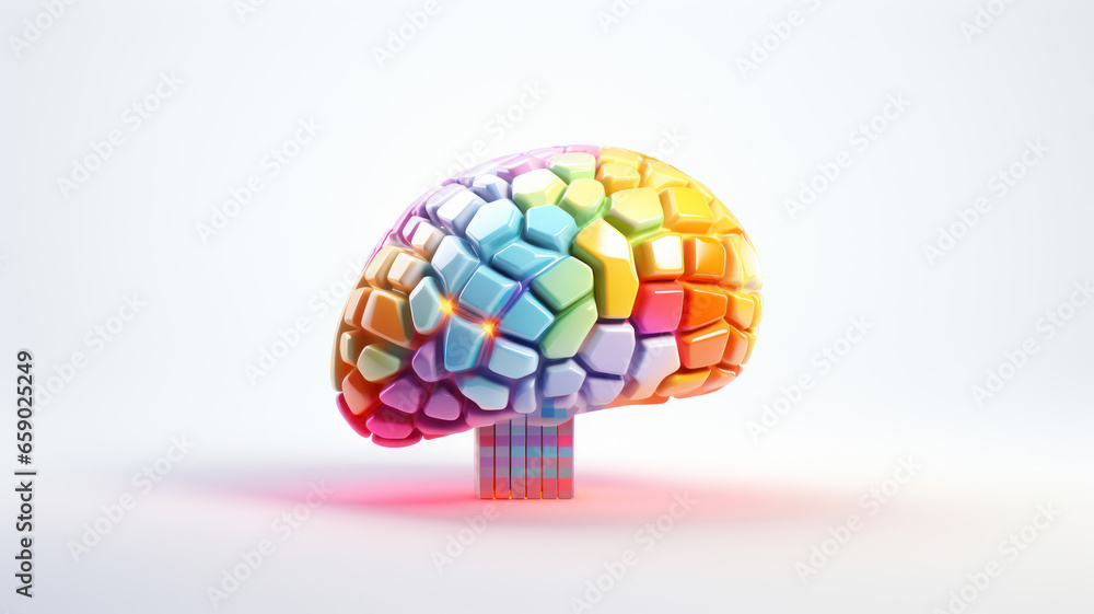Minimalist Computer Brain Model Minimalist Computer Brain Model