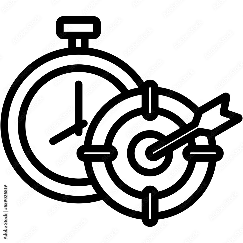 Efficiency Target Icon Efficiency Target Icon