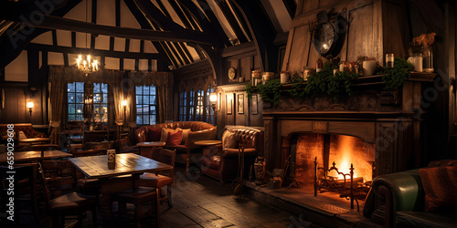 A Night by the Fire: The Cozy Corner Pub Experience
