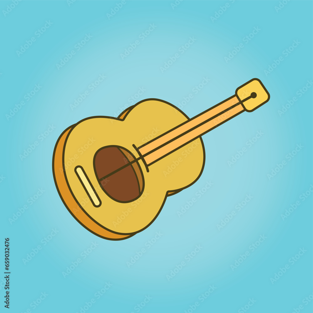 Music guitar vector Music guitar vector