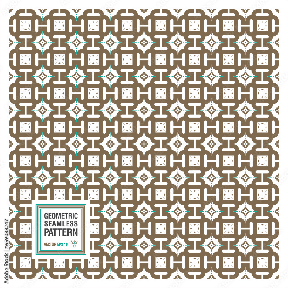 Seamless geometric Repeat Pattern squares repeatable grid texture vintage rectangle mesh pattern background, Islamic geometric Arabic Ornamental round pattern. Seamless geometric Repeat Pattern squares repeatable grid texture vintage rectangle mesh pattern background, Islamic geometric Arabic Ornamental round pattern.